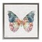 Stupell Industries Floral Flight Butterfly Wings Floating Frame, design by Nicole DeCamp